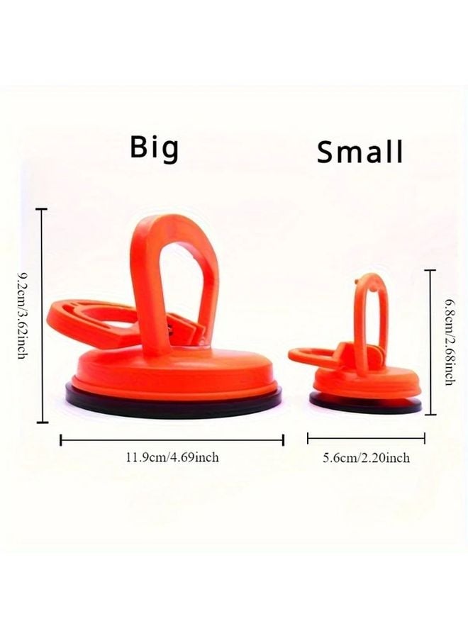 Small Yellow Car Dent Repair Suction Cup Heavy Duty Glass Tile Lifting Pads - Image 2